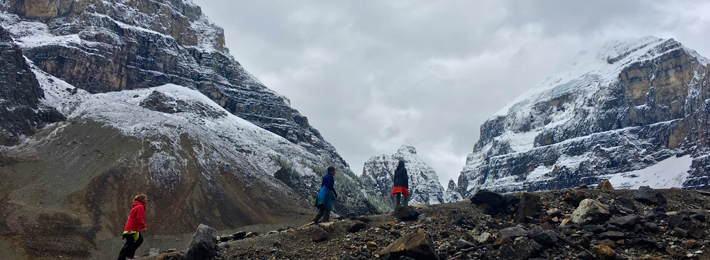 Snowy Mountain Hike, by Ross Morrison