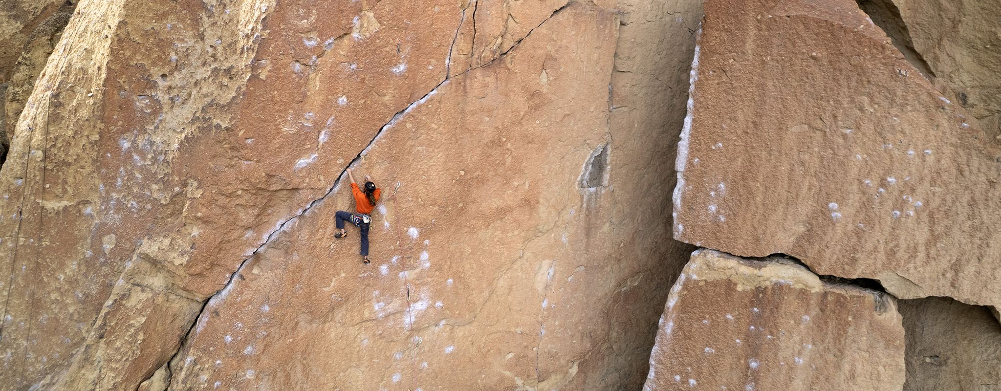 climbing at Smith Rock